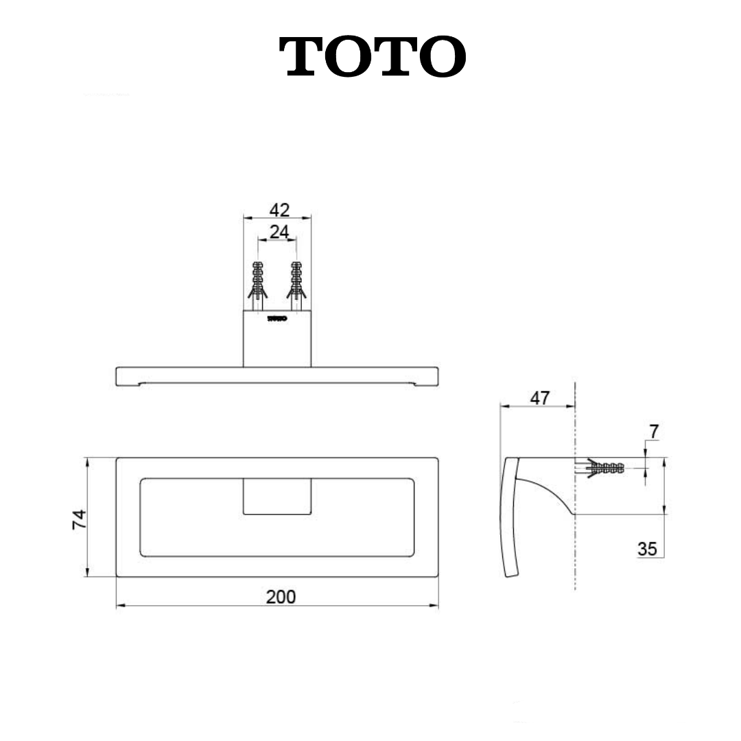 YTT903C technical drawing