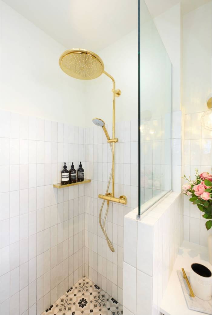 Gold-Plated Showerheads