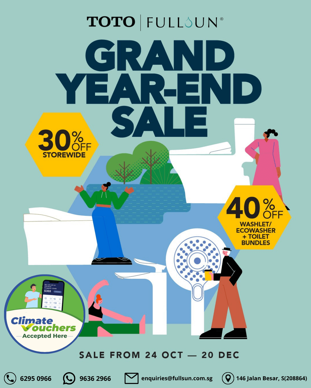 TOTO & Louis’ Biggest Sale of 2025: Year-End Bathroom Upgrade