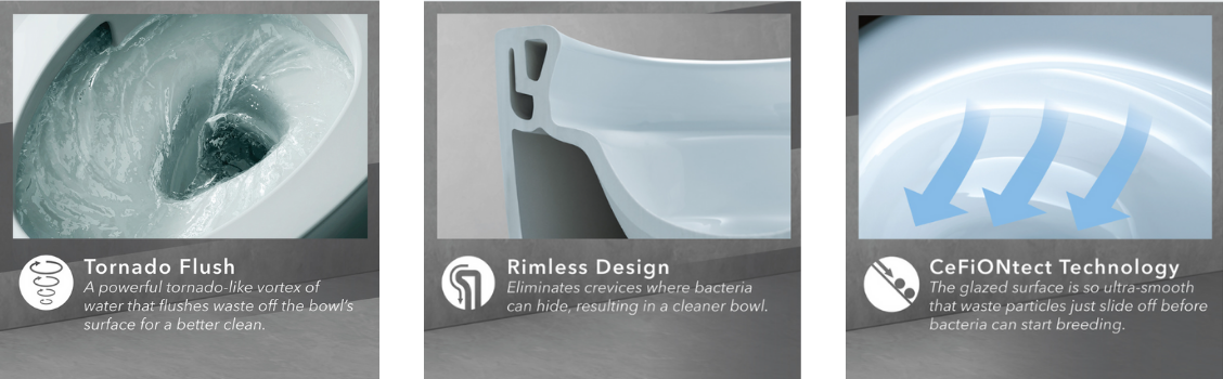 How TOTO Toilets Improve Cleanliness