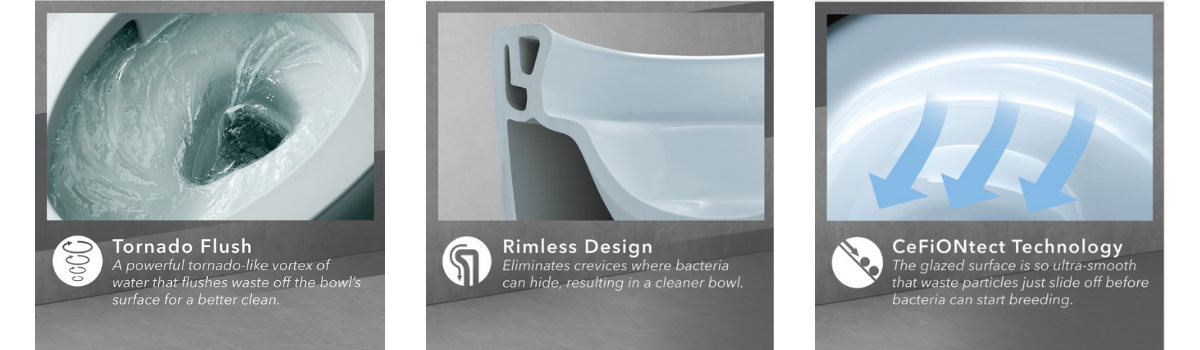 Modern TOTO Toilet Bowls