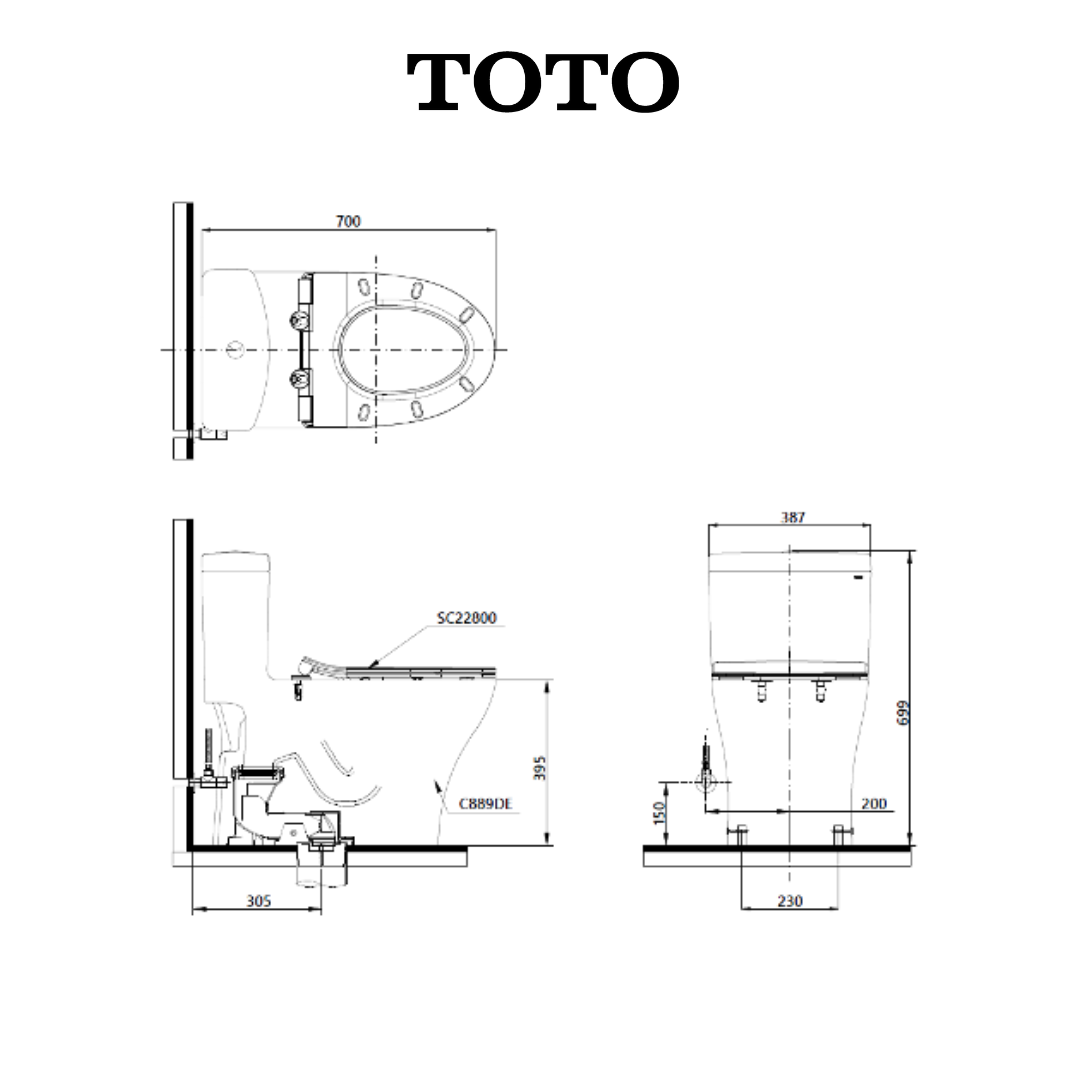C889 Technical Drawing
