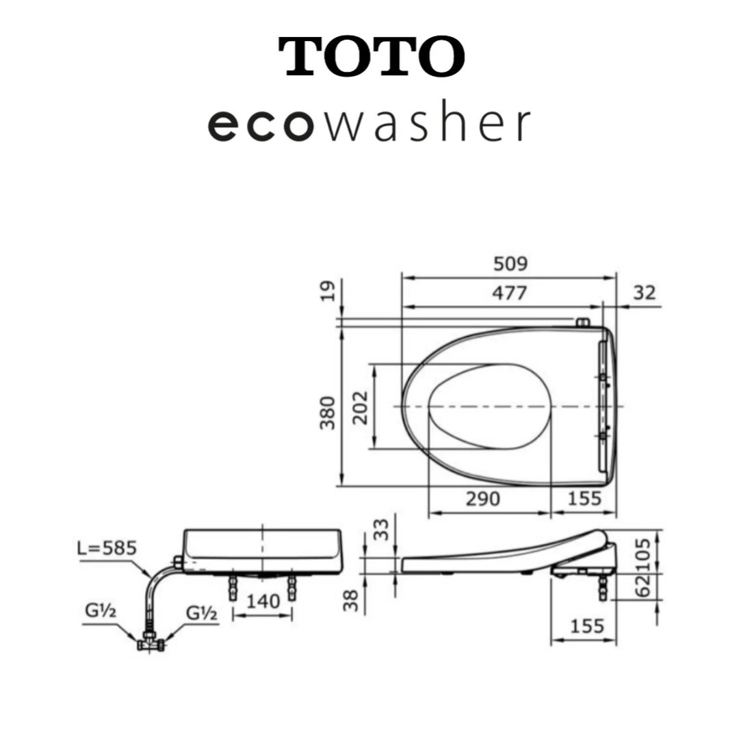TCW1211A Technical Drawing