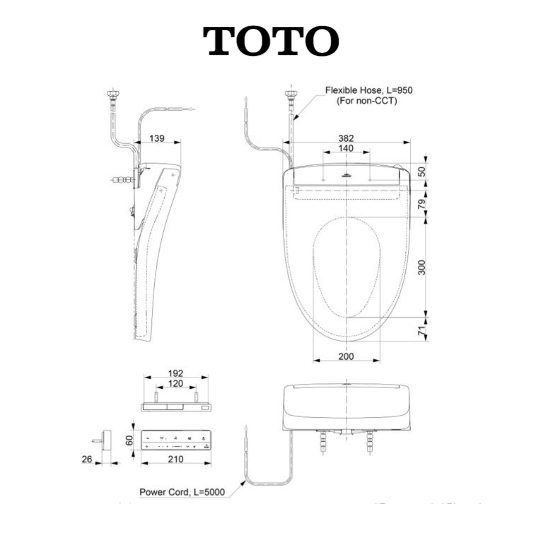 TCF34461GSG Technical Drawing